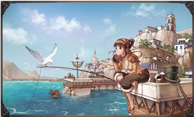 海岛冲浪